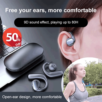 Futesy™ TWS wireless bone conduction digital Bluetooth earbuds